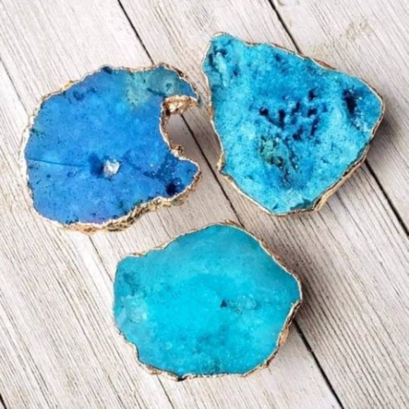 Druzy Agate Crystal Phone Holder - Picture 3 of 8